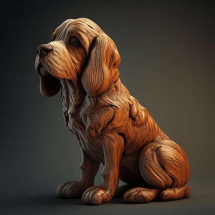 3D модель Пхунсанская собака (STL)